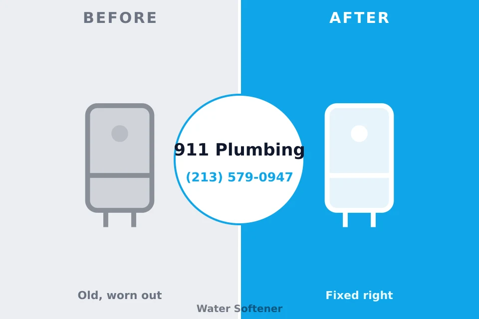 Before and after: plumbing repair Black River, NY